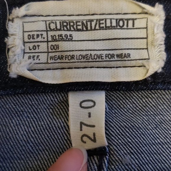 Current/Elliott highwaist stilletto jeans - Picture 5 of 6